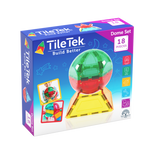 Learn & Grow Toys - Magnetic Tiles - Dome Pack (18 Τεμάχια)