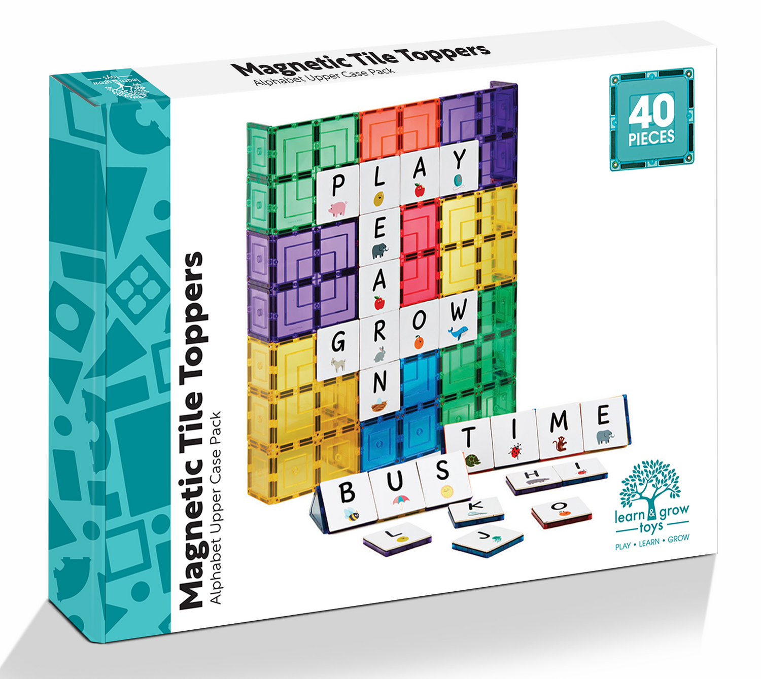 <tc>Magnetische Tegel Topper - Alfabet Hoofdletters Pakket (40 Stuks)</tc>