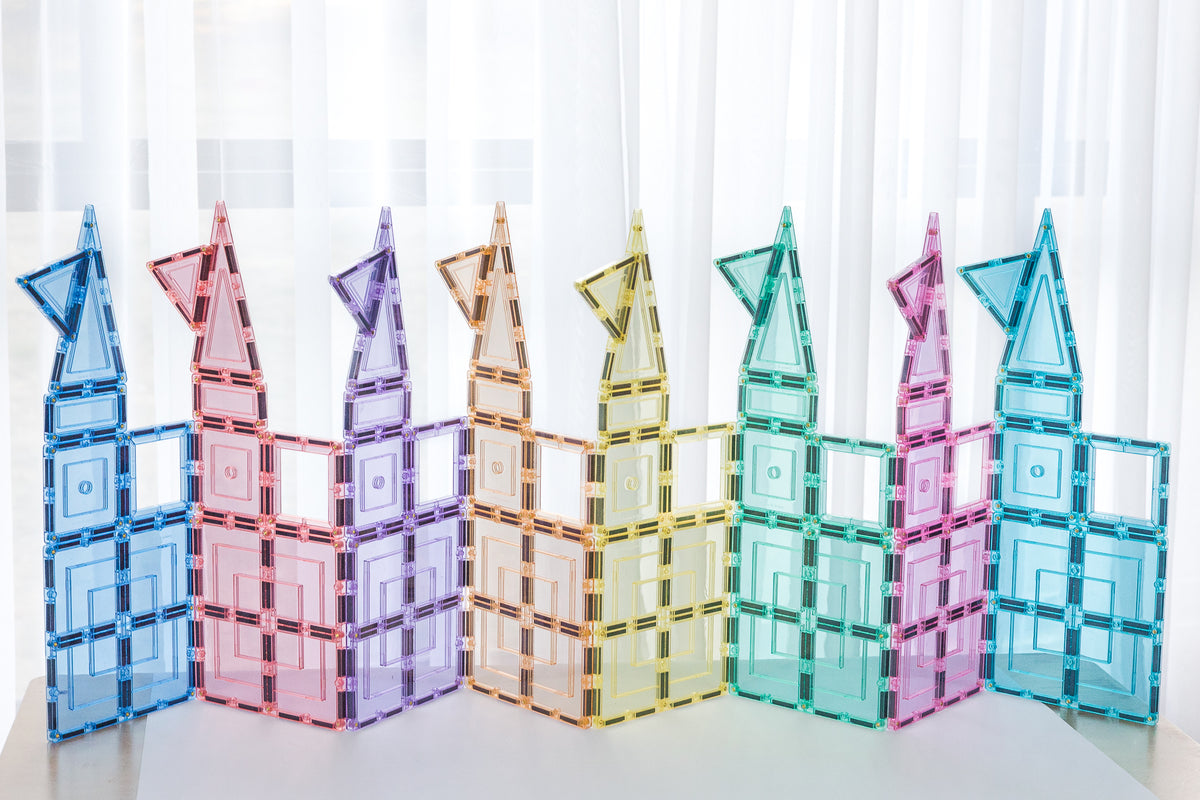 112 Pieces Pastel Pack - Pastel Castle Constructions