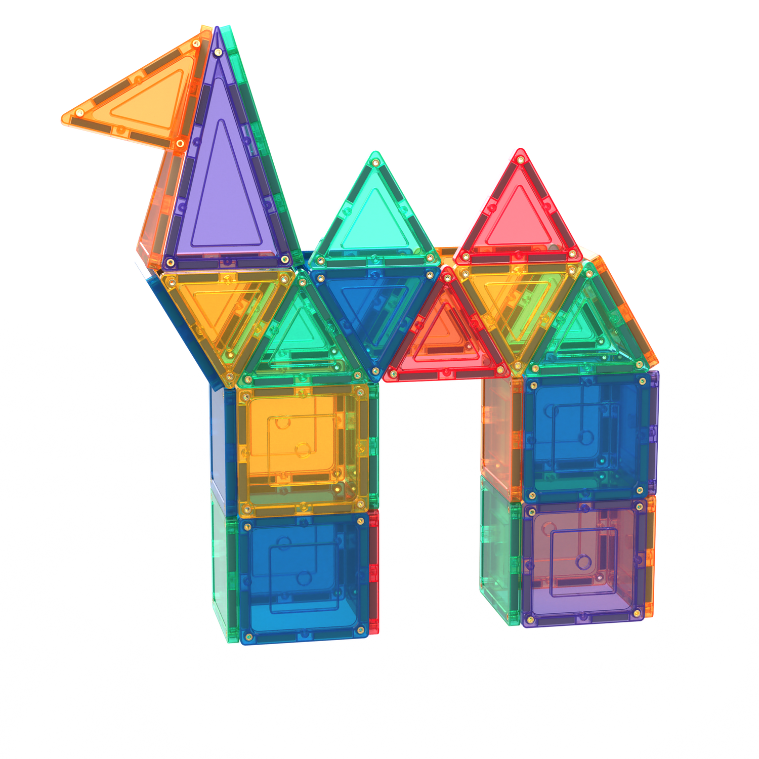 <tc>Magnetische Tegels - Bouwers Pakket (110 Stuk)</tc>