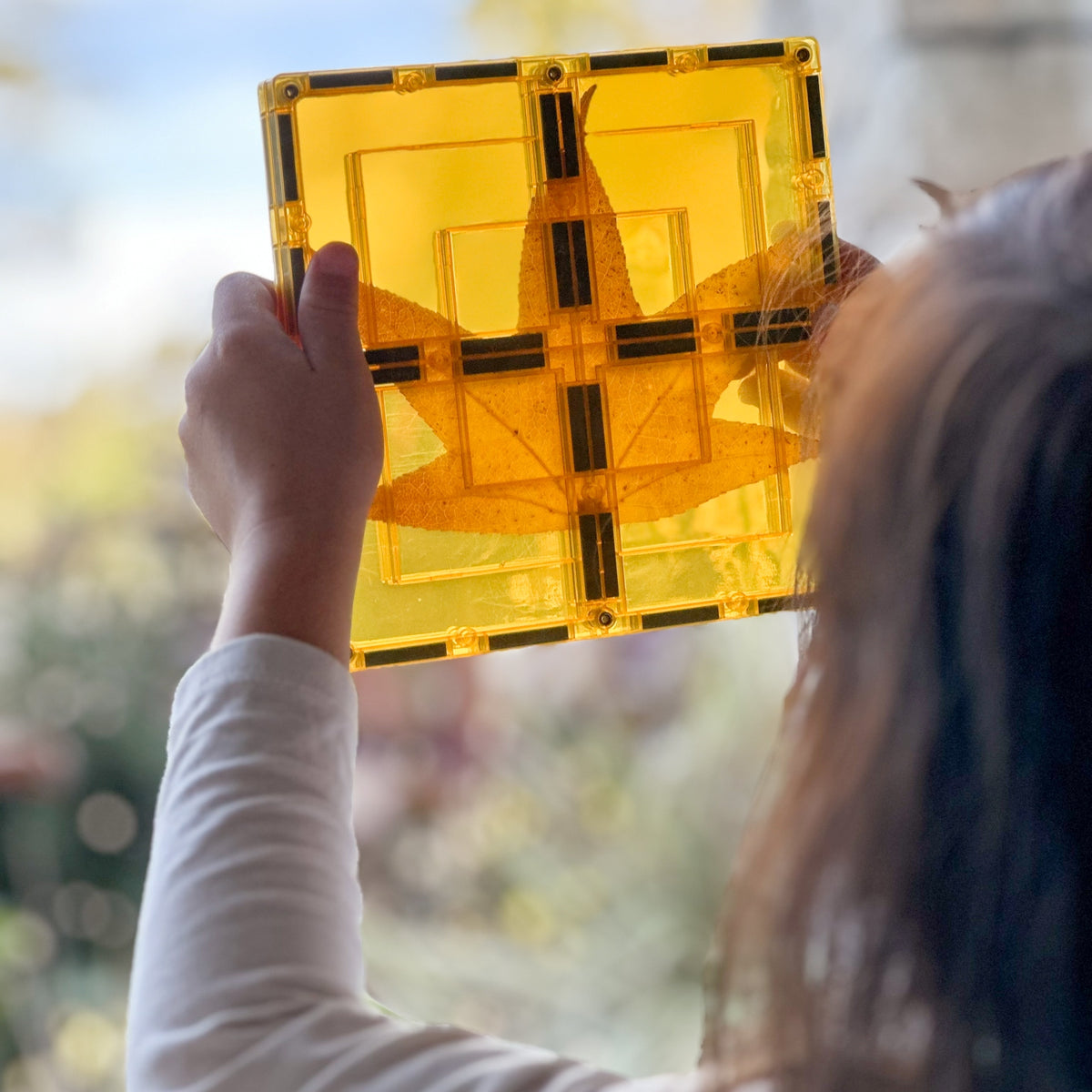 Learn & Grow Toys - Magnetic Tiles - Μεγάλη τετράγωνη συσκευασία (8 τεμάχια)