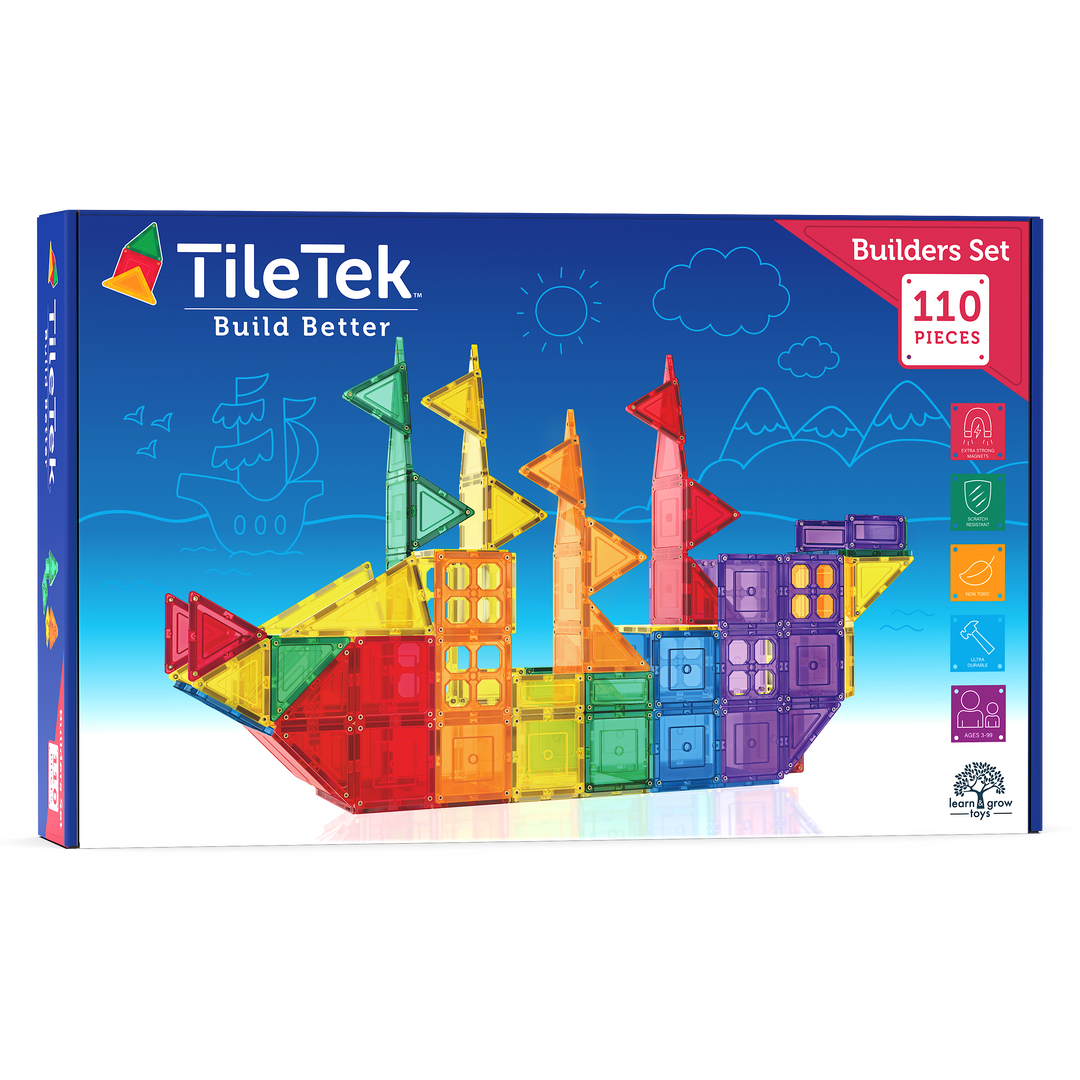 <tc>Magnetische Tegels - Bouwers Pakket (110 Stuk)</tc>