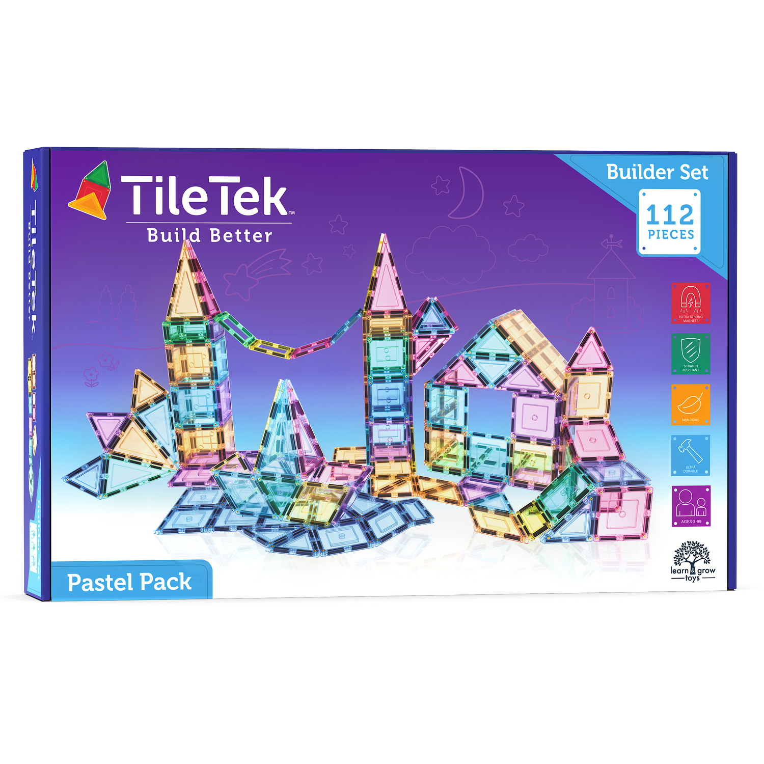 112 Piece Pastel Builder Set