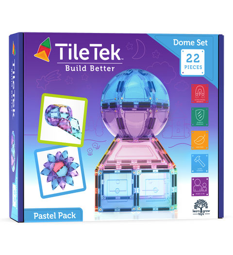 22 Piece Pastel Dome Set