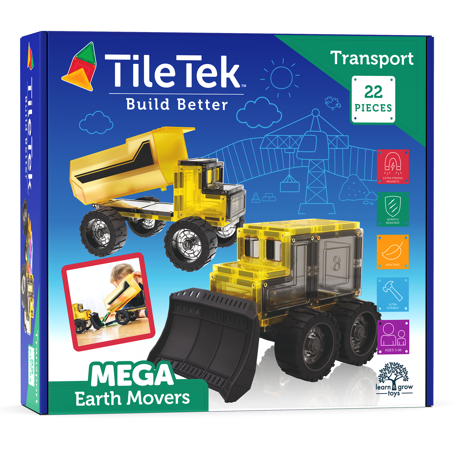 22 Piece Mega Earth Mover