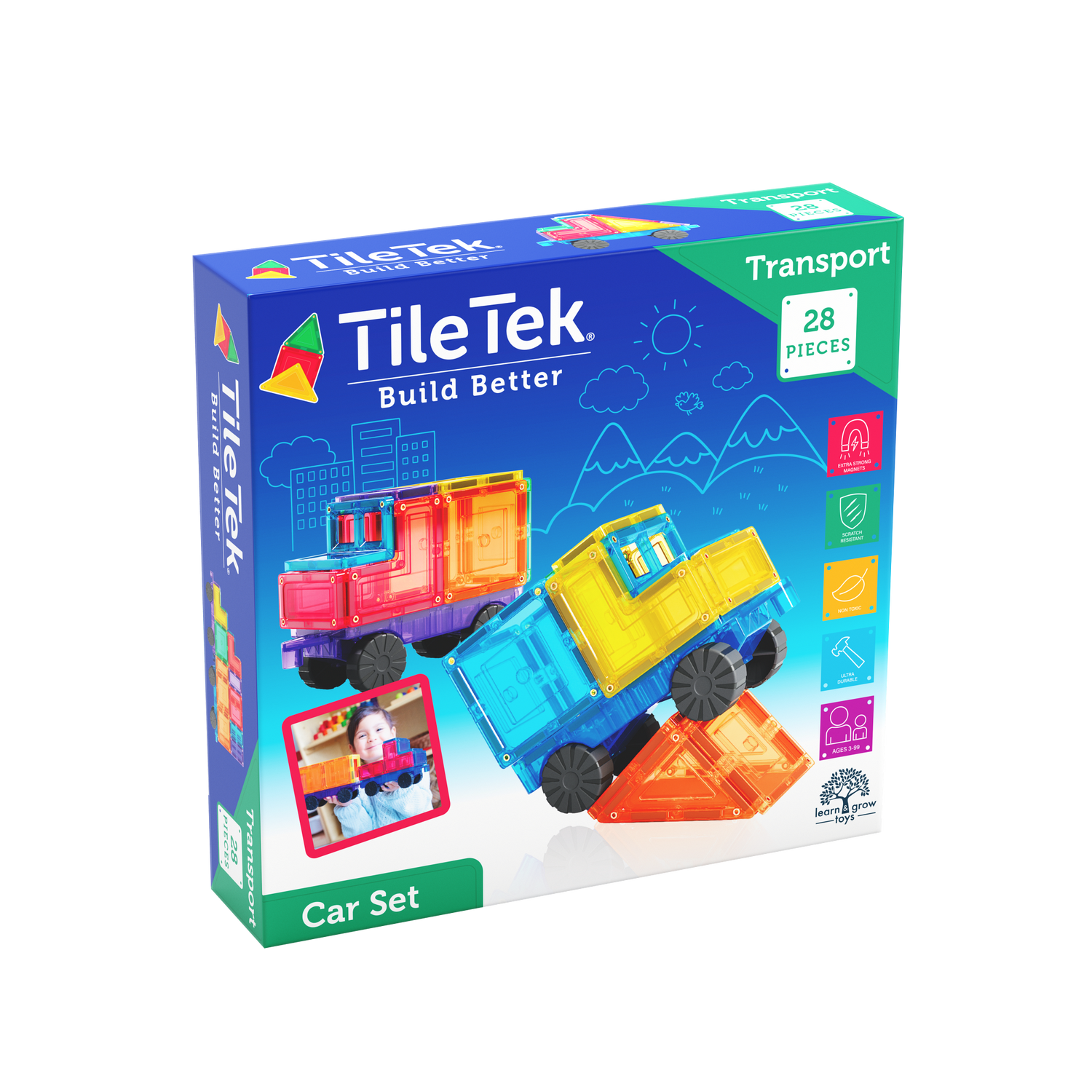 28 Piece Car Set