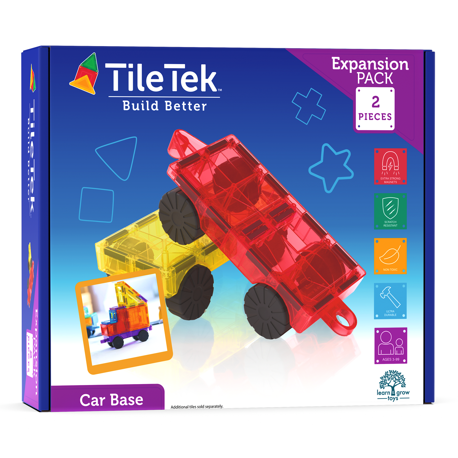 <tc>Magnetische Tegels - Auto Basis Pakket (2 Stuk)</tc>
