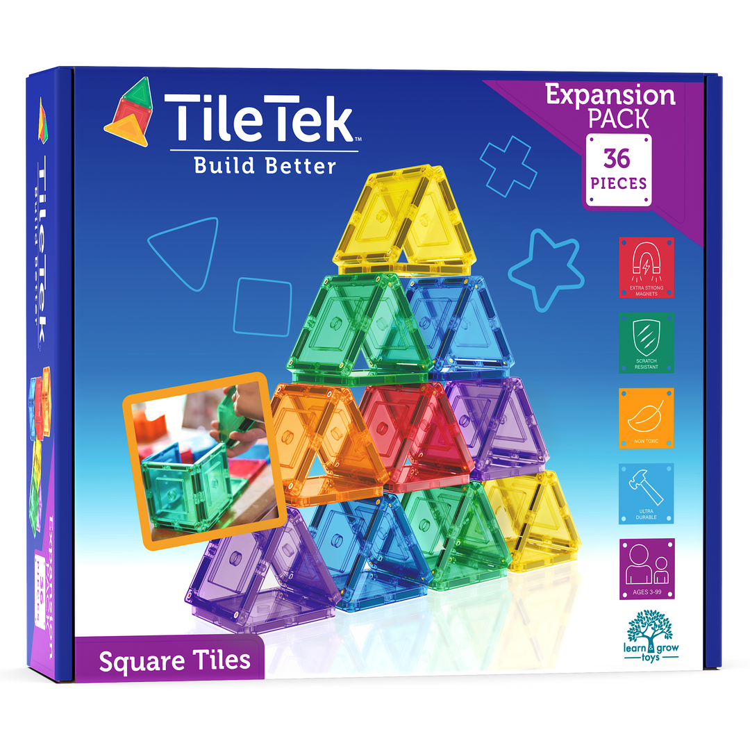 <tc>Magnetische Tegels - Klein Vierkant Pakket (36 Stuks)</tc>