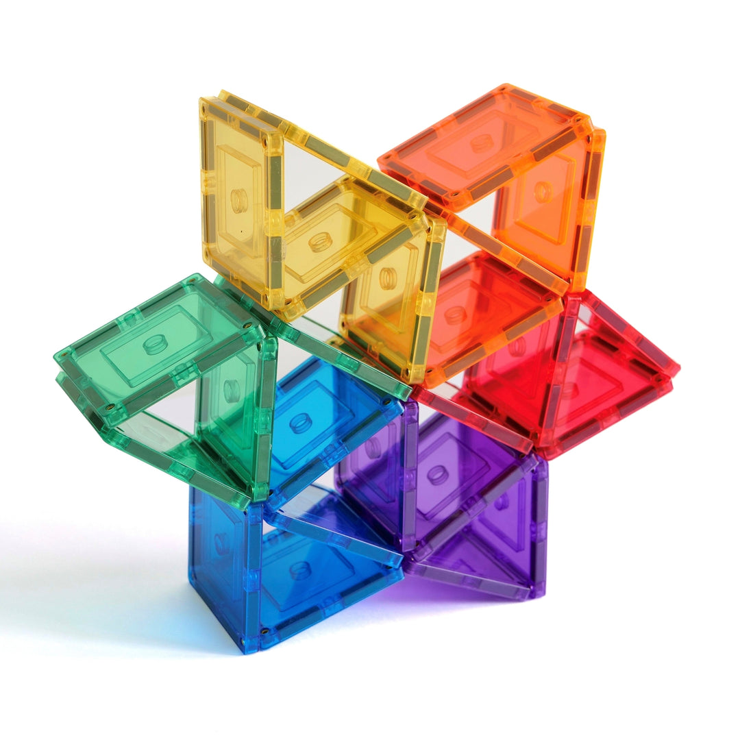 Learn & Grow Toys - Magnetic Tiles - Small Square Pack (36 Piece)