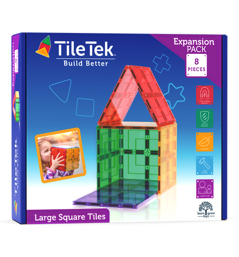 <tc>Magnetische Tegels - Groot Vierkant Pakket (8 Stuks)</tc>