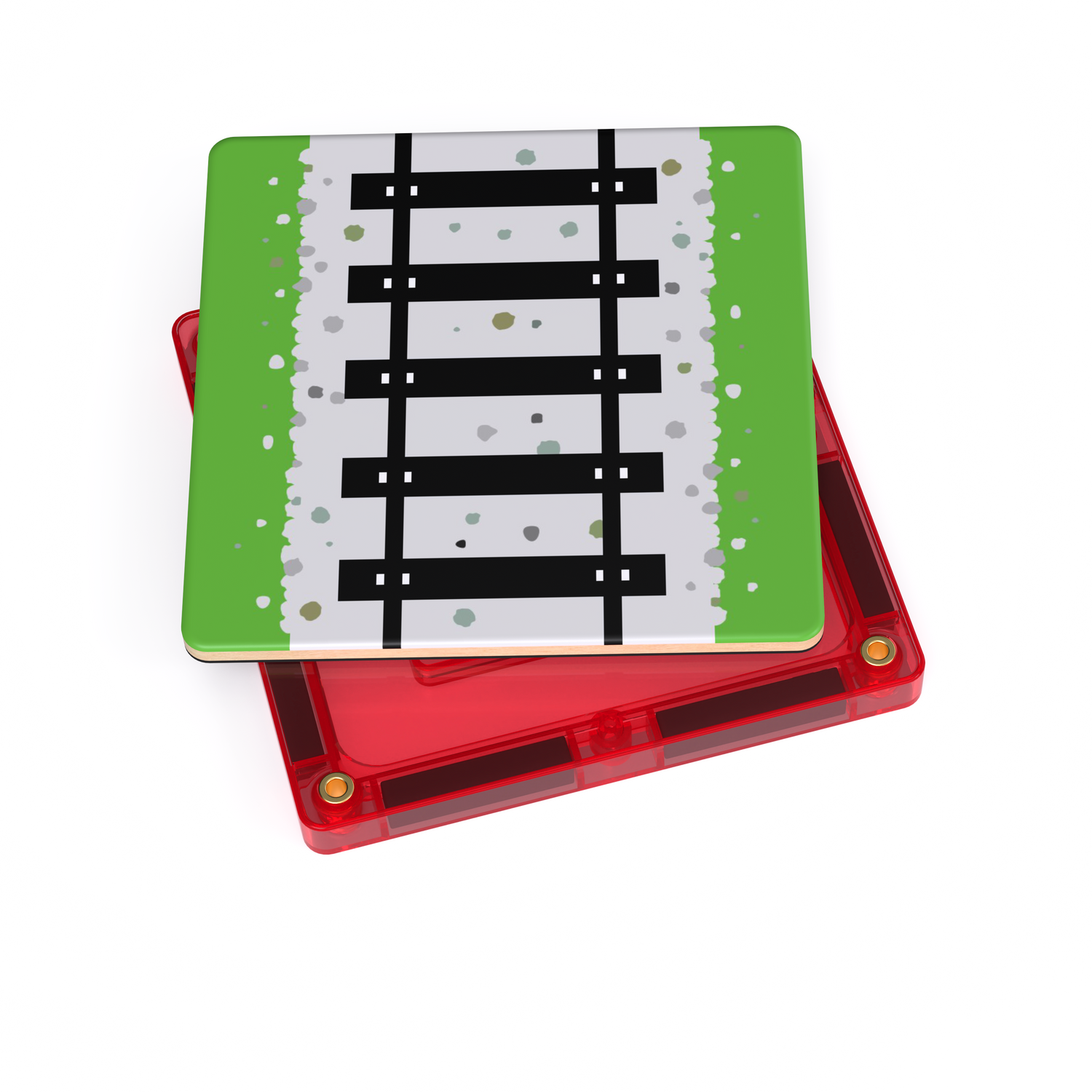 <tc>Magnetische Tegel Topper - Treinbaan Pakket (36 Stuk)</tc>