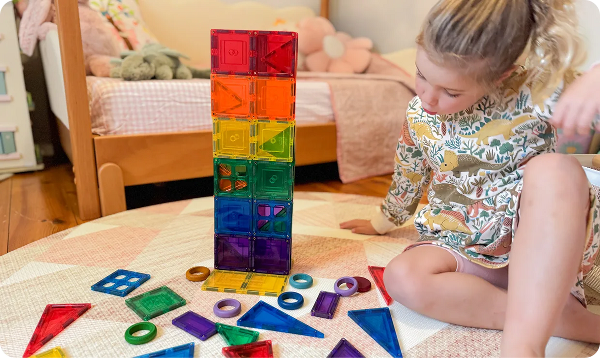 <tc>Magnetische Tegels - Geometrisch Pakket (36 Stuks)</tc>